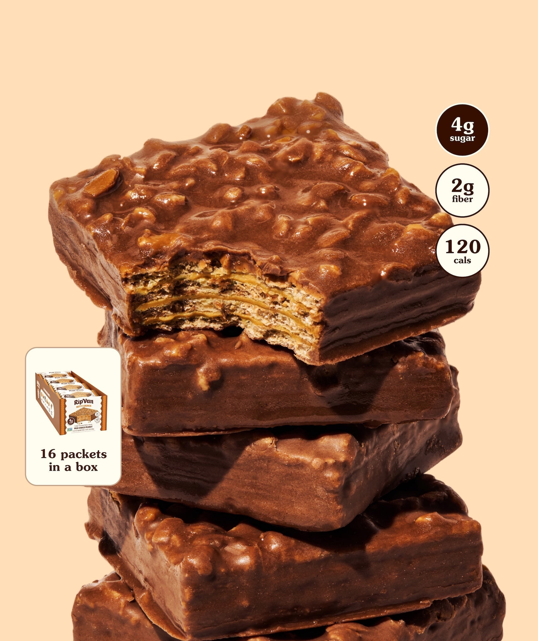 Nutty Crunch Milk Choco Peanut Butter