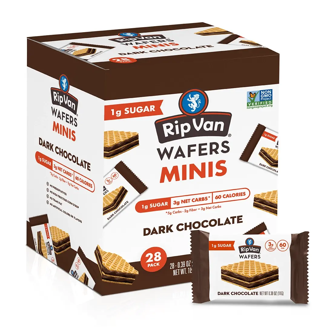 Mini Wafers Dark Chocolate