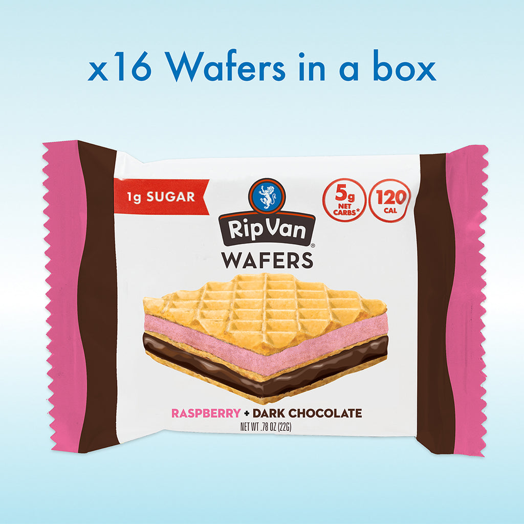 Wafers Raspberry & Dark Chocolate - Sample