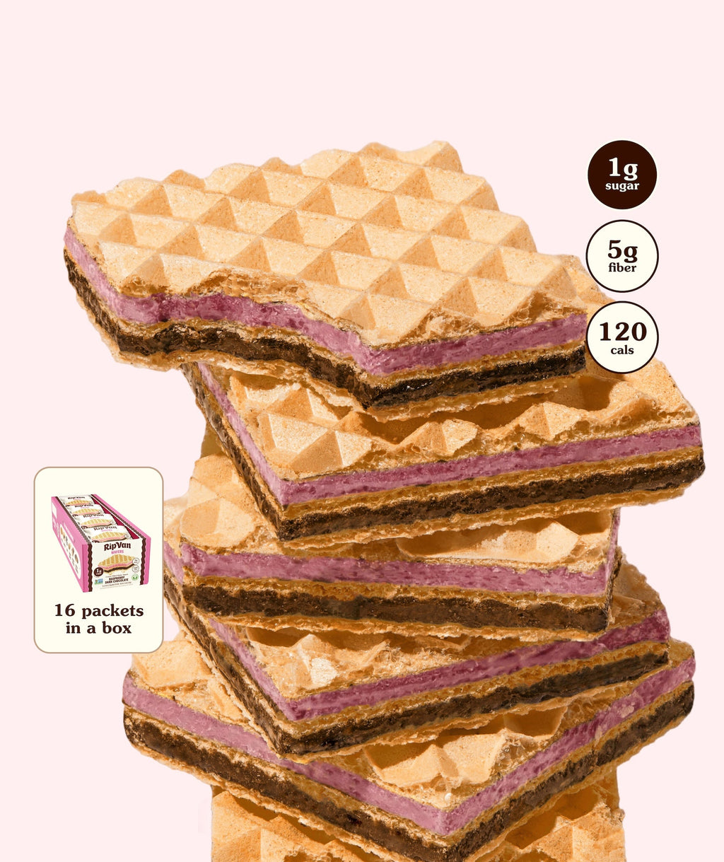 Wafers Raspberry & Dark Chocolate