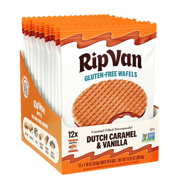 Wafels Dutch Caramel & Vanilla - Gluten Free