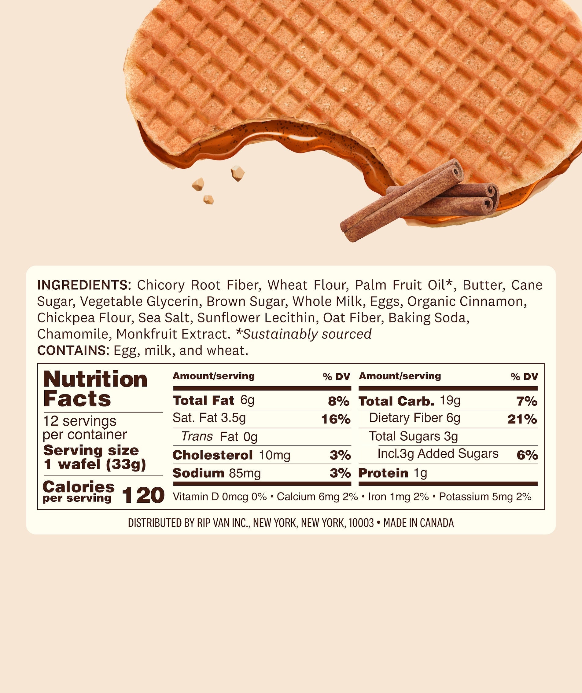 Wafels Snickerdoodle – Rip Van