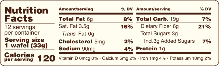Wafels  Dutch Caramel Vanilla NFP 2