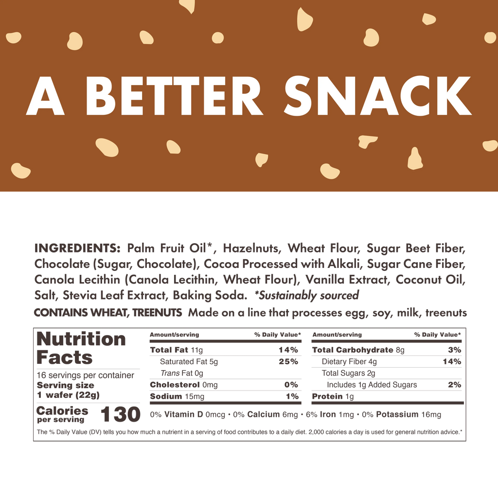 Wafers Chocolate Hazelnut - Sample