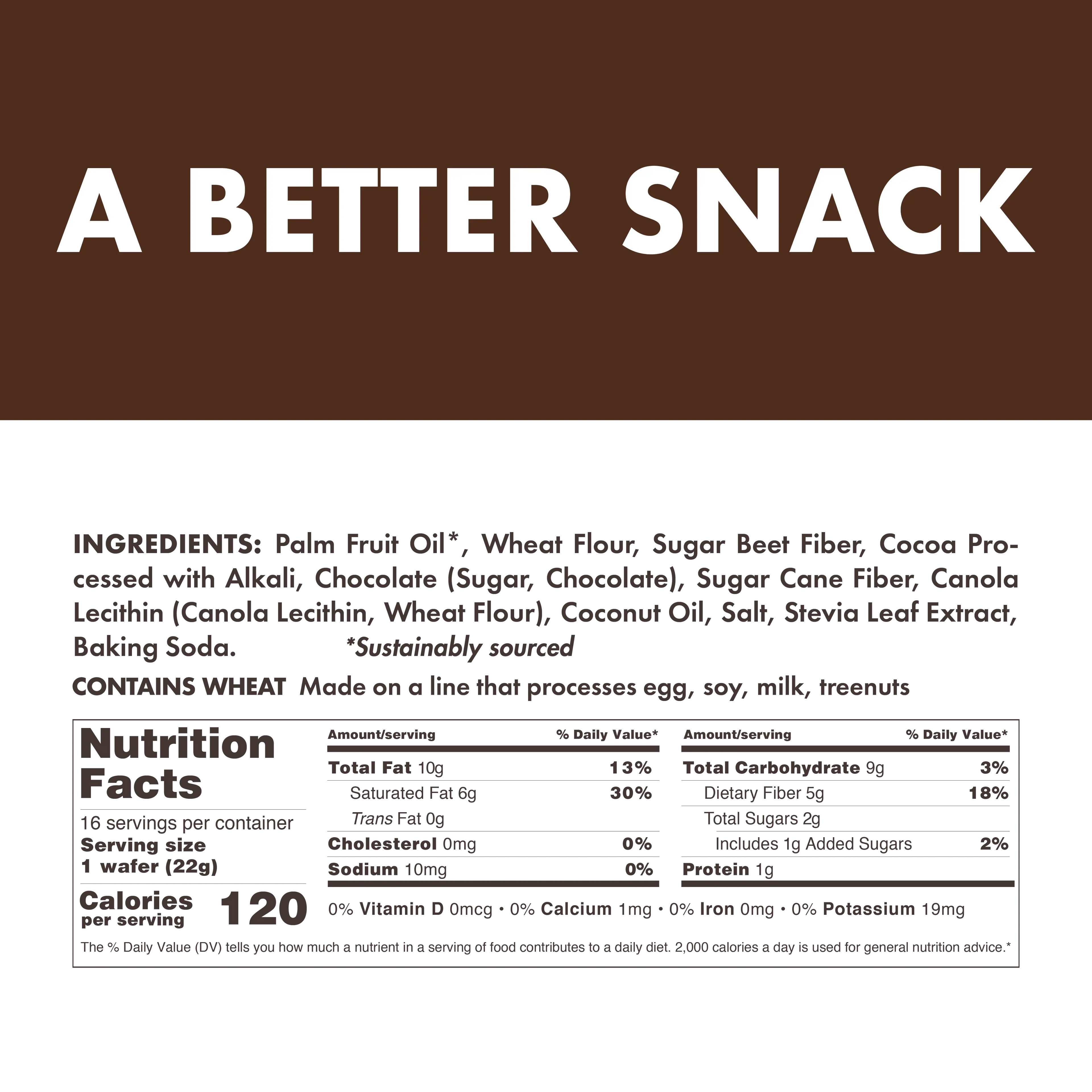 Wafers Dark Chocolate - Sample