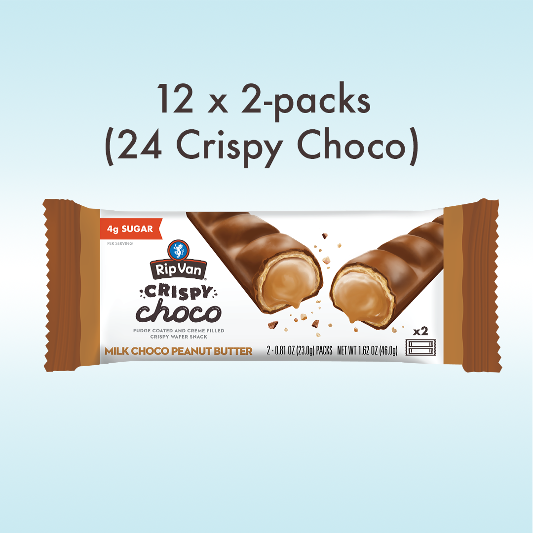 Crispy Choco Peanut Butter Cream Filled