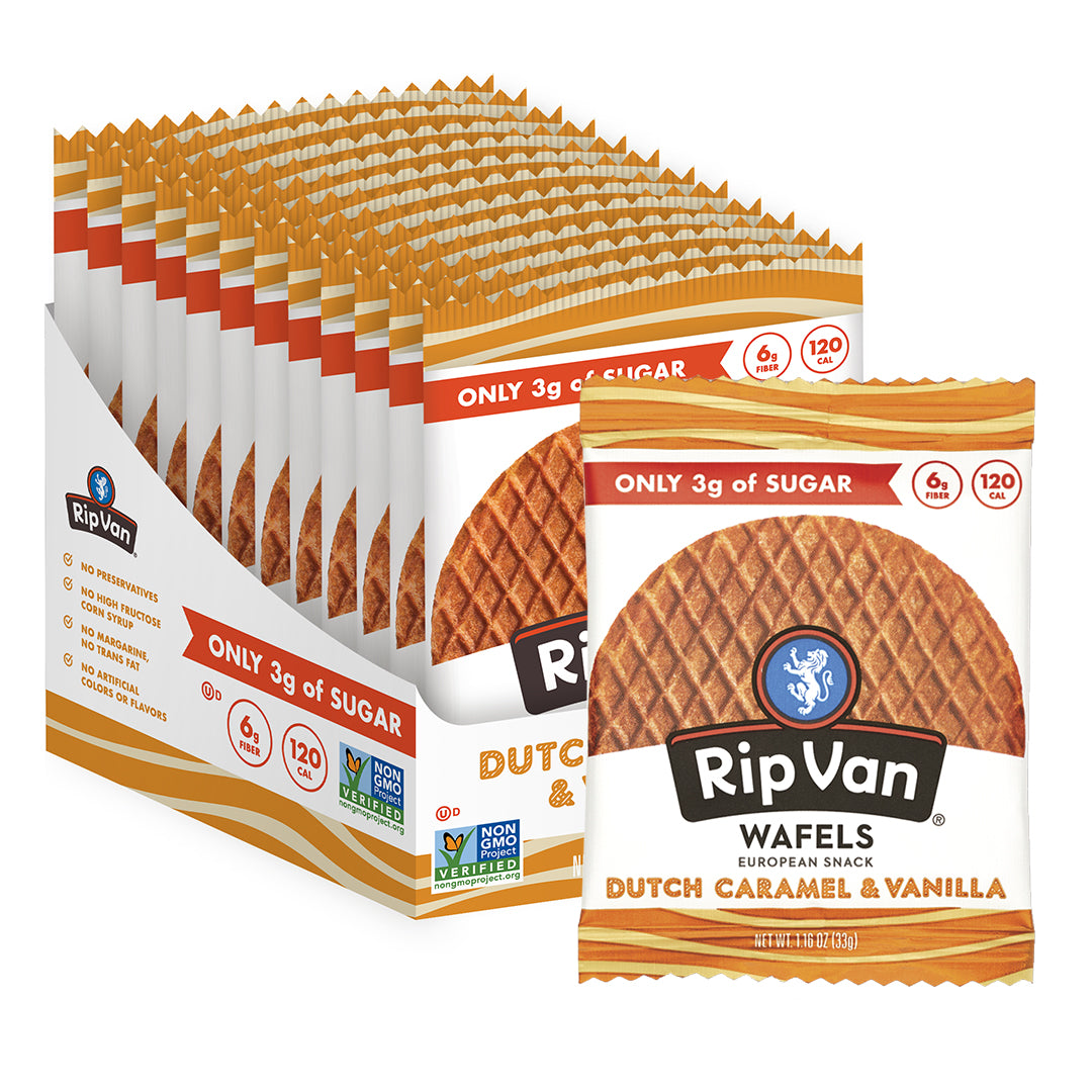 Wafels Dutch Caramel & Vanilla - Sample